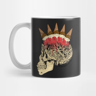 Skull Ornaments Ice Cream Iroquois Mug